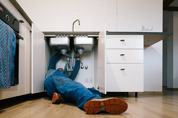 Professional Leak Detection technician working in Sweet Briar, VA